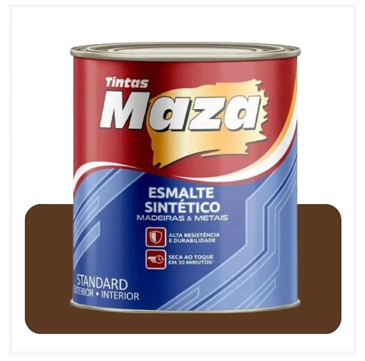 Tinta Esmalte Sintético brilhante - Tabaco 