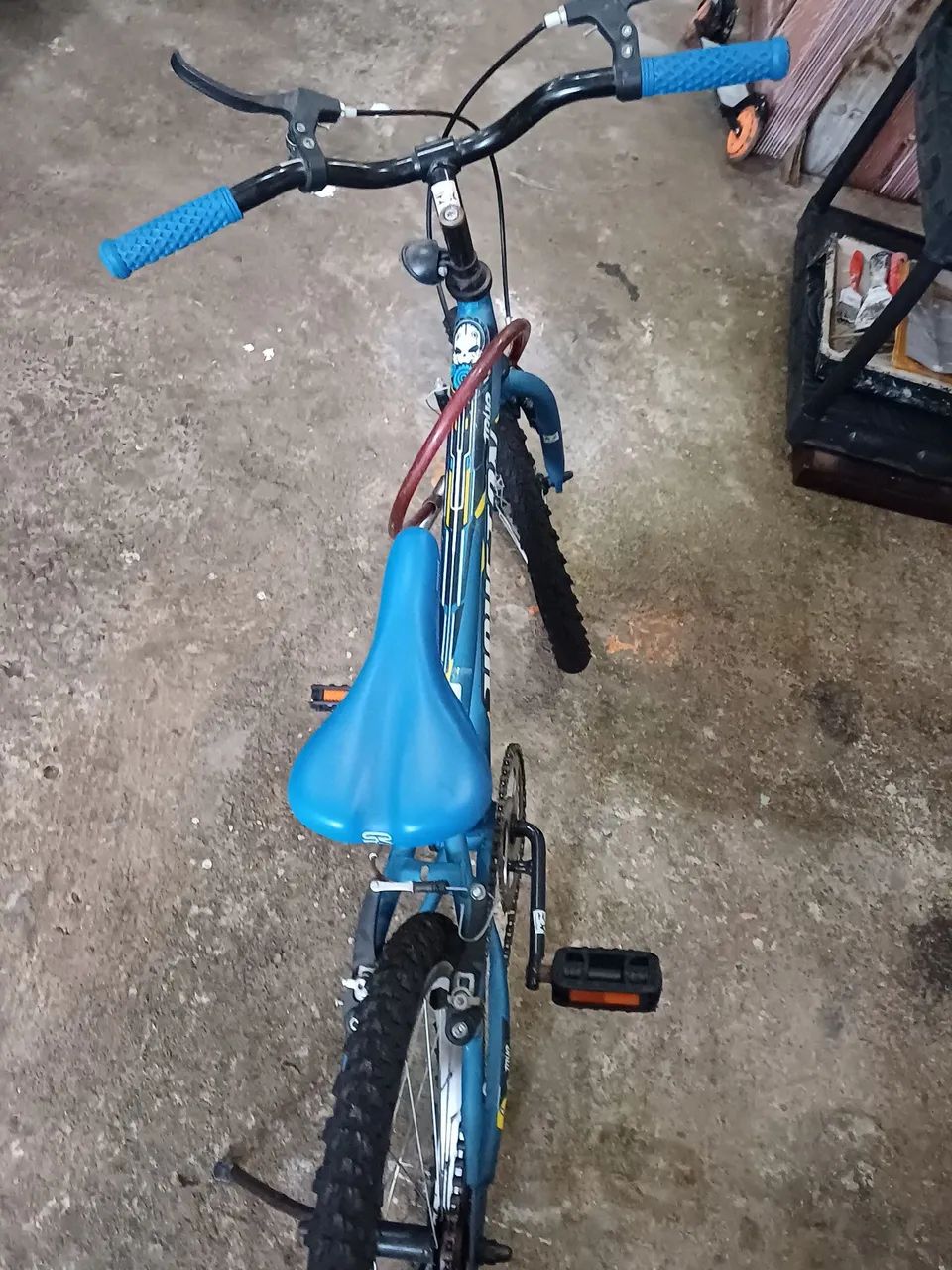 Bicicleta Infantil Azul - Perfeita para diversão! - Foto 5