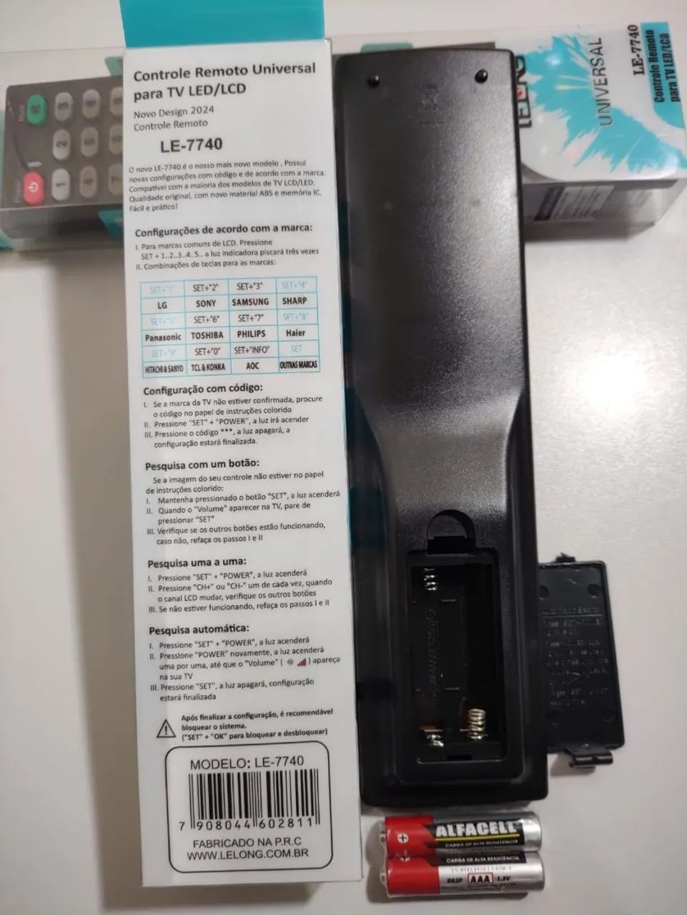Controle Remoto Universal LE-7740 - Foto 4