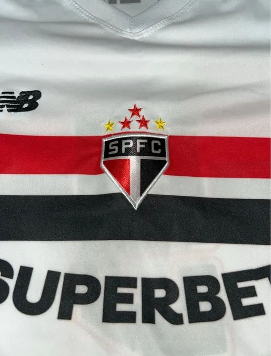 Camisa São Paulo Futebol Clube - 2023 - Tamanho M