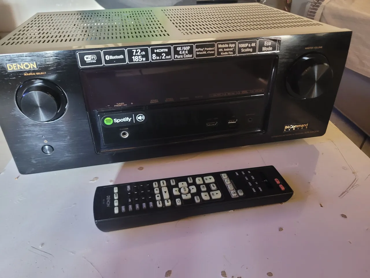 Receiver denon avr x2100 7.2 Wi-Fi Bluetooth