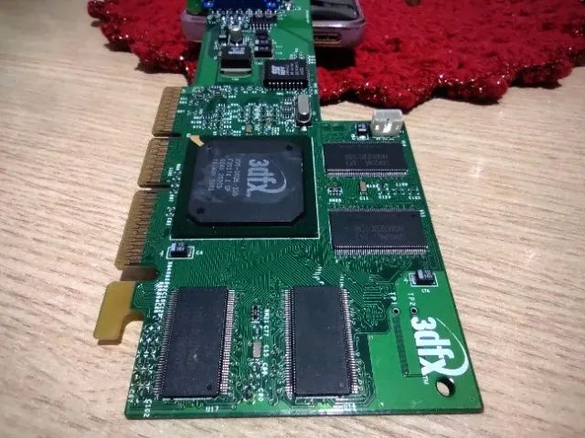 Placa de video 3DFX AGP antiga para coleção, epxosição, quadro, vitrine - Foto 6