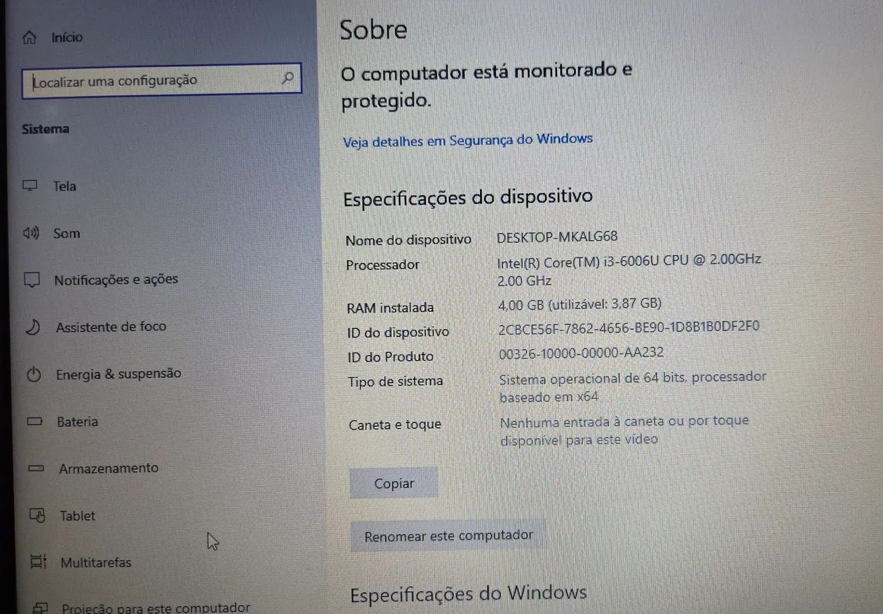 Notebook Dell Inspiron 15 - Core i3 - 4GB - SSD 480GB - ACEITO CARTÃO - Foto 2