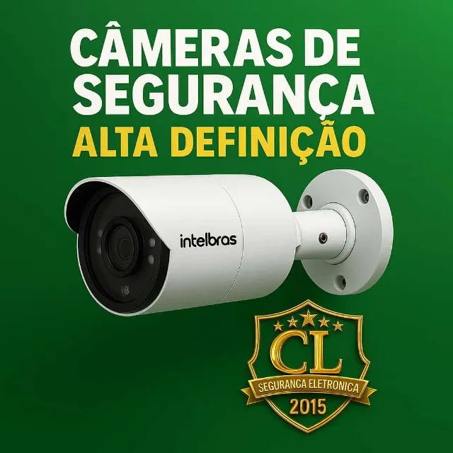 Câmeras de Segurança Eletrônica: Intelbrás