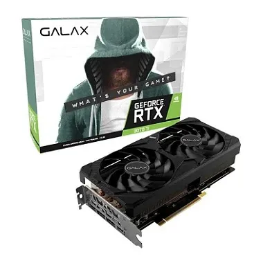 Placa de Vídeo Galax - GeForce Rtx 3070, 1-Click Oc, 8GB + Garantia