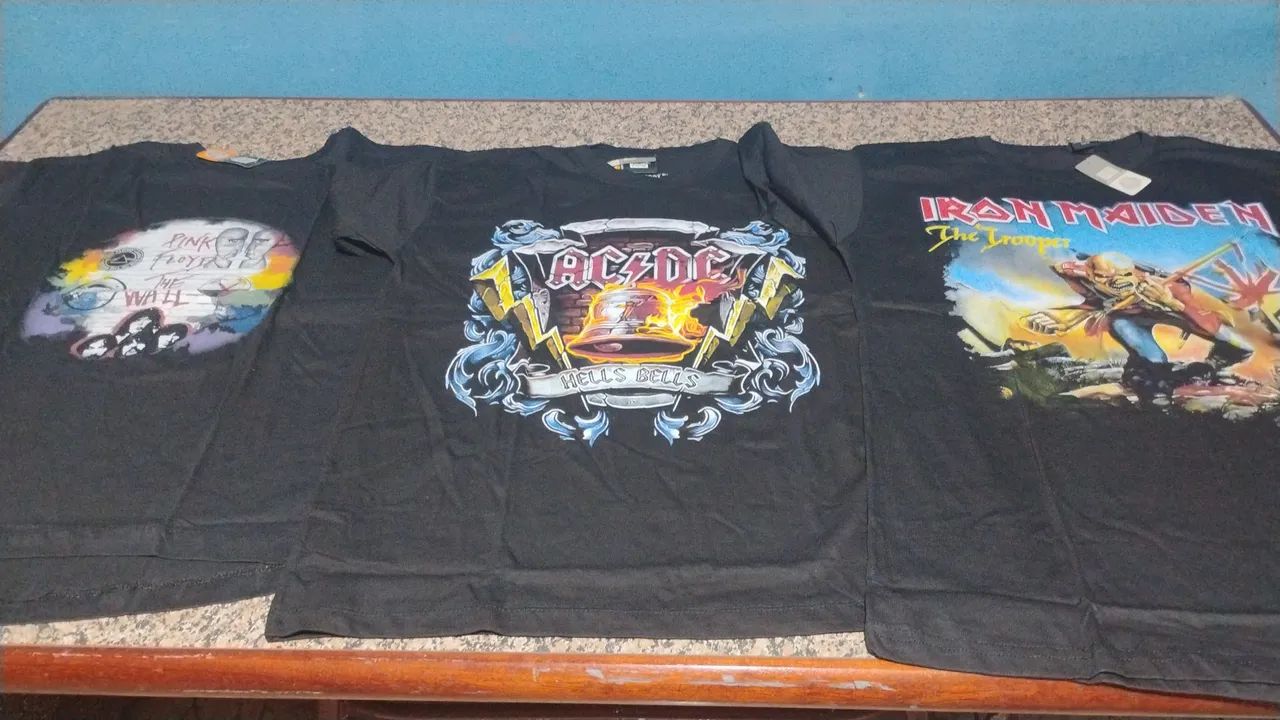 Camisetas de Rock 