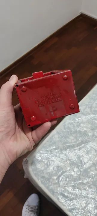 Cofrinho Leia o Anúncio Caixa de Metal - Foto 2