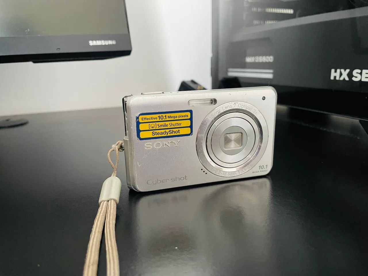 Câmera sony cybershot 10.1megapixels