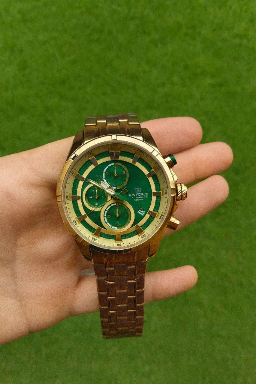 Relógio Masculino Naviforce Cronógrafo de Luxo