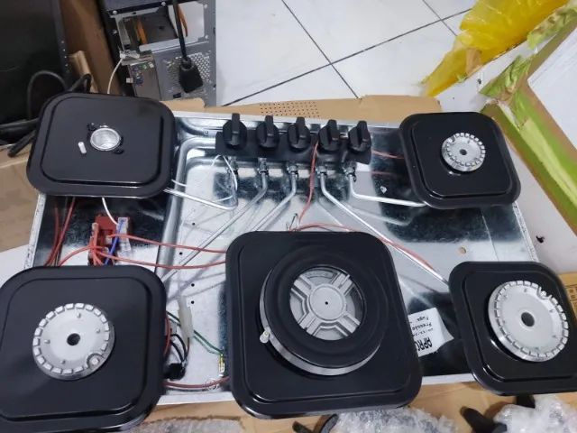 Cooktop Mueller 5 bocas - Sem o Tampo de Vidro