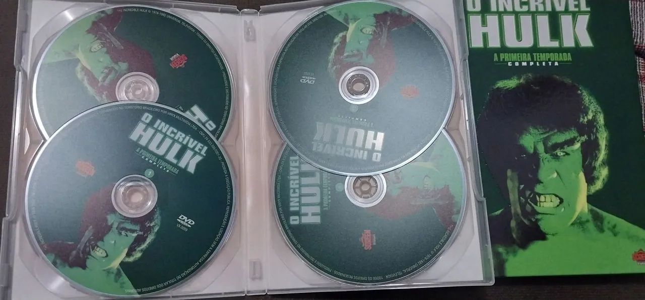 Dvd Hulk anos 70 temporada completa  - Foto 3