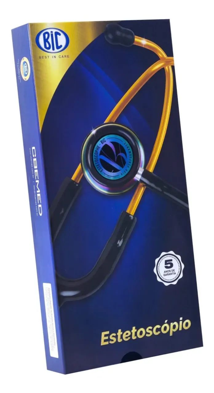 Estetoscópio Cardiológico Linha Eternity Bic Inox Chocolate