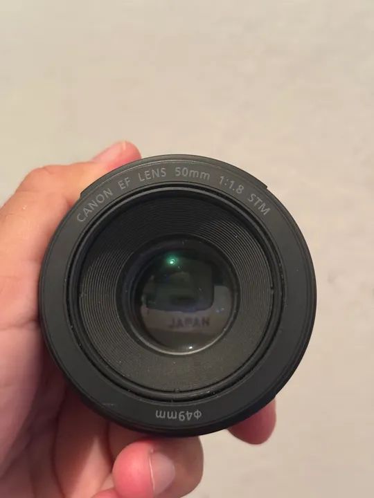 Lente Canon EF 50mm f/1.8 STM