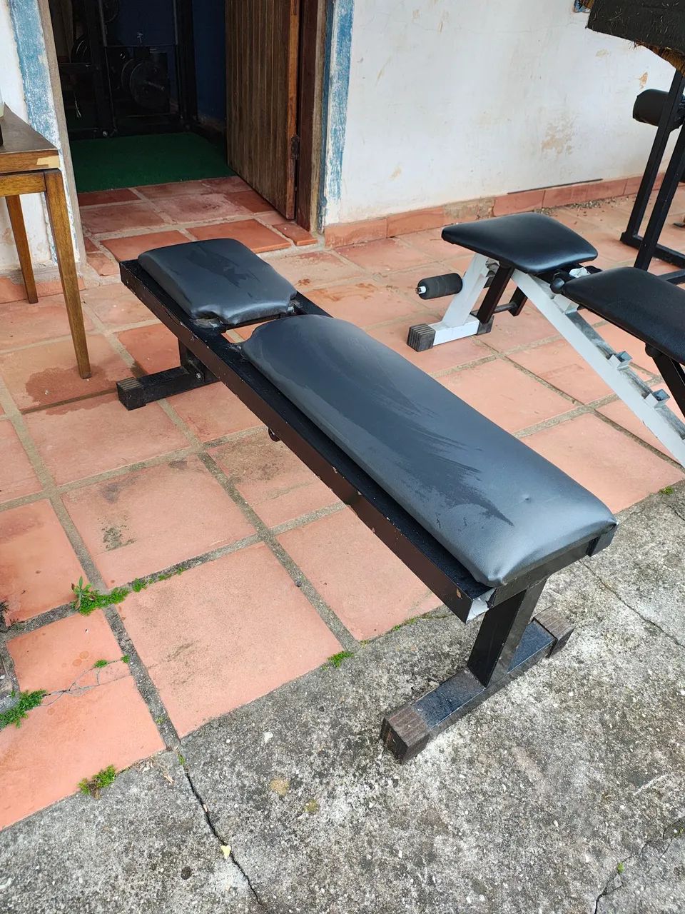 Banco articulado musculação academia 