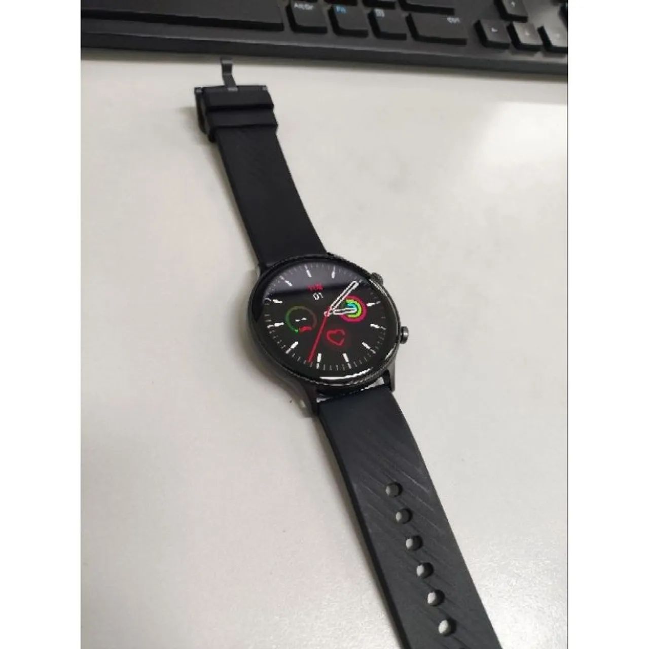 Smartwatch com tela colorida e monitoramento de batimentos cardíacos - Foto 2