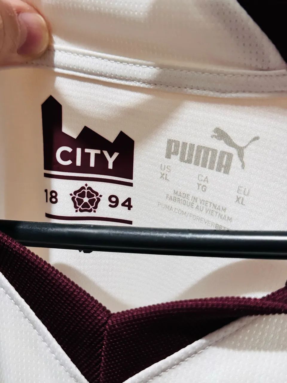 Camisa ORIGINAL Manchester City 3 Puma torcedor (Oasis fãs) NOVA - Foto 4