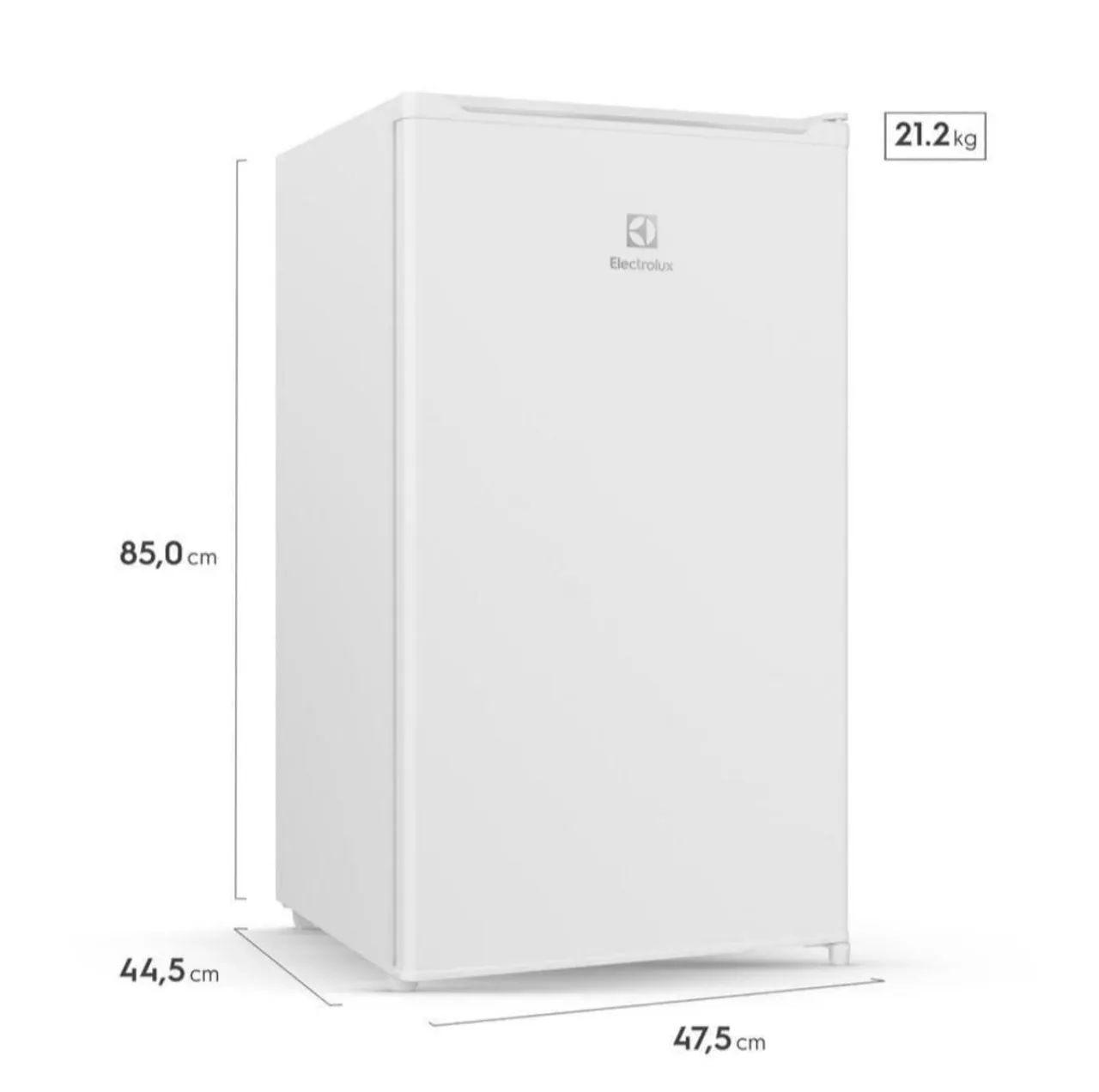 Frigobar Electrolux 90 Litros com controle de temperatura Efficient Branco EM90. - Foto 4