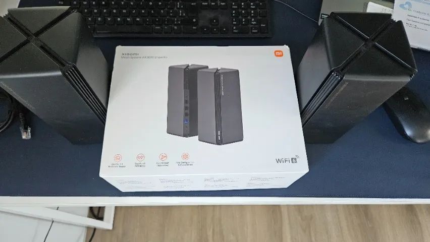 Par Roteadores Mesh Xiaomi AX3000 WiFi6 - Versão Global