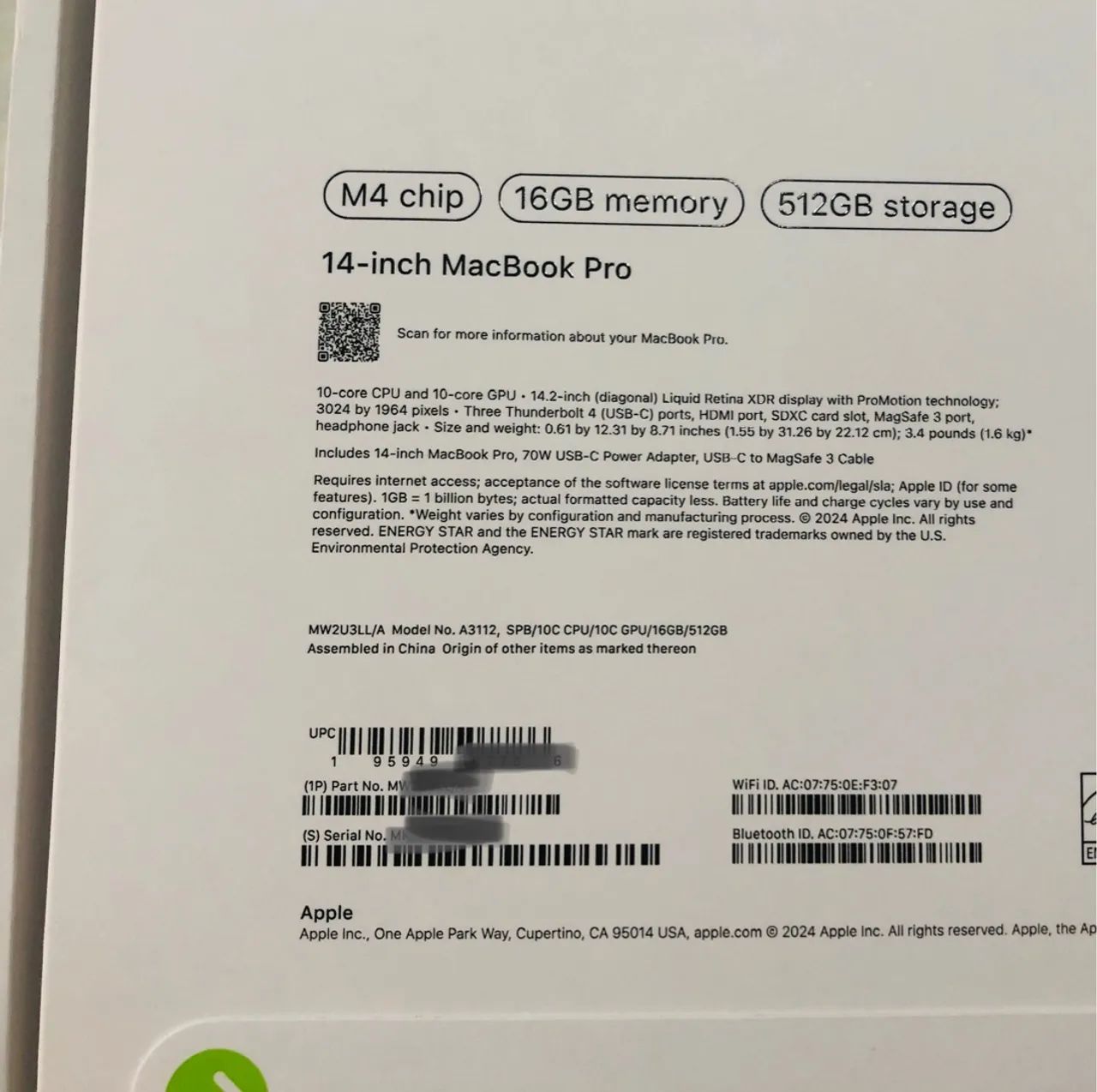 MacBook Pro M4 16gb RAM 512gb  - Foto 4