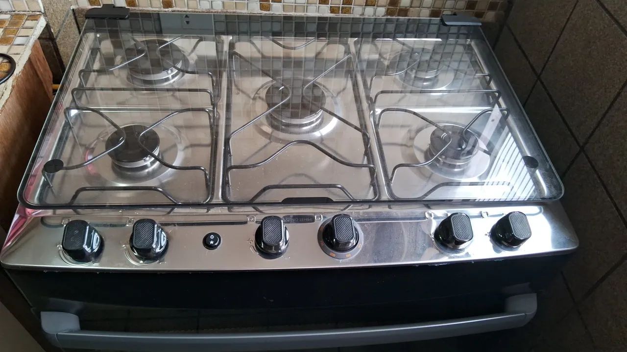 Fogao continental 5 bocas novo