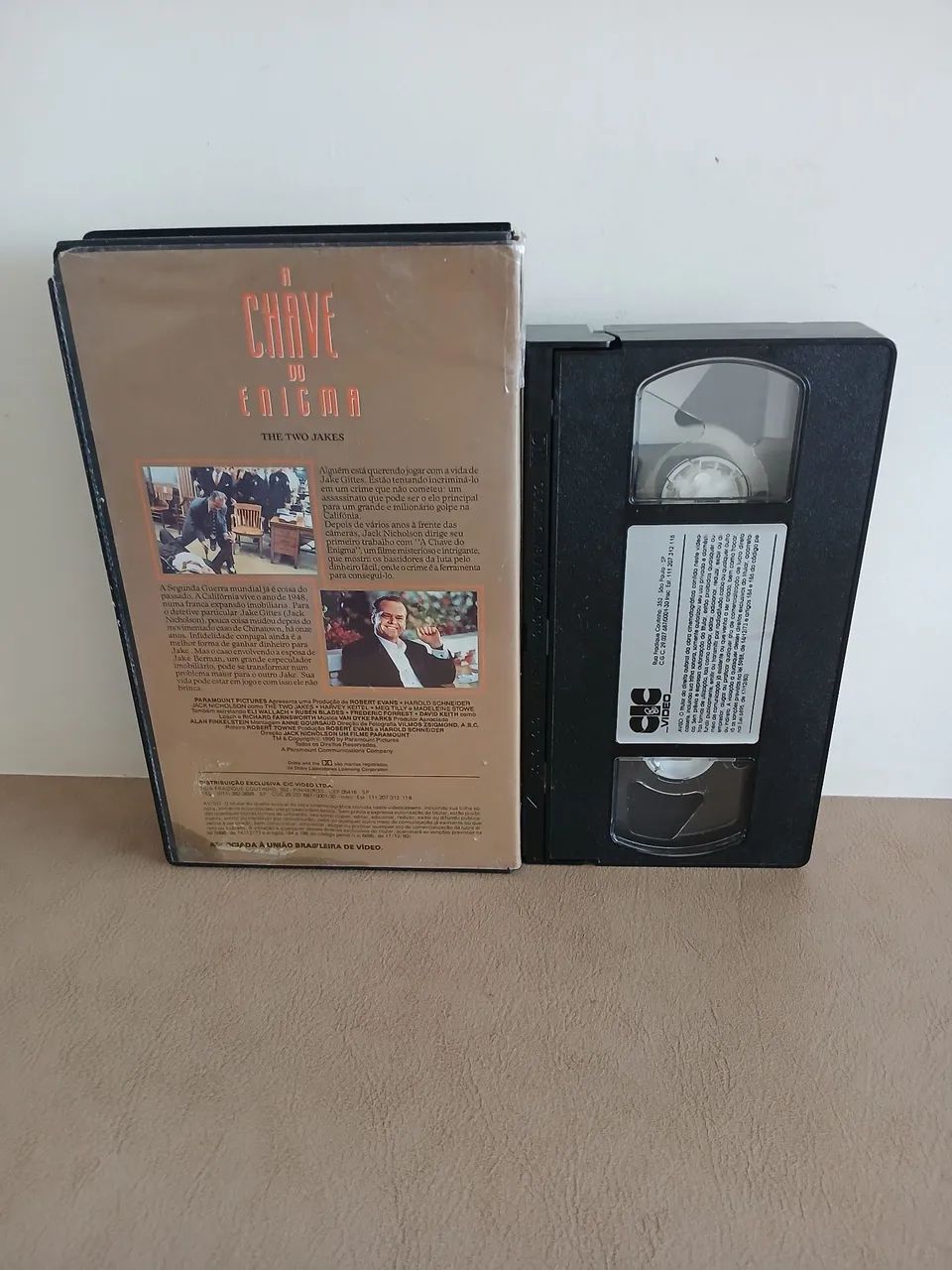 A Chave do Enigma VHS - Jack Nicholson - Foto 2