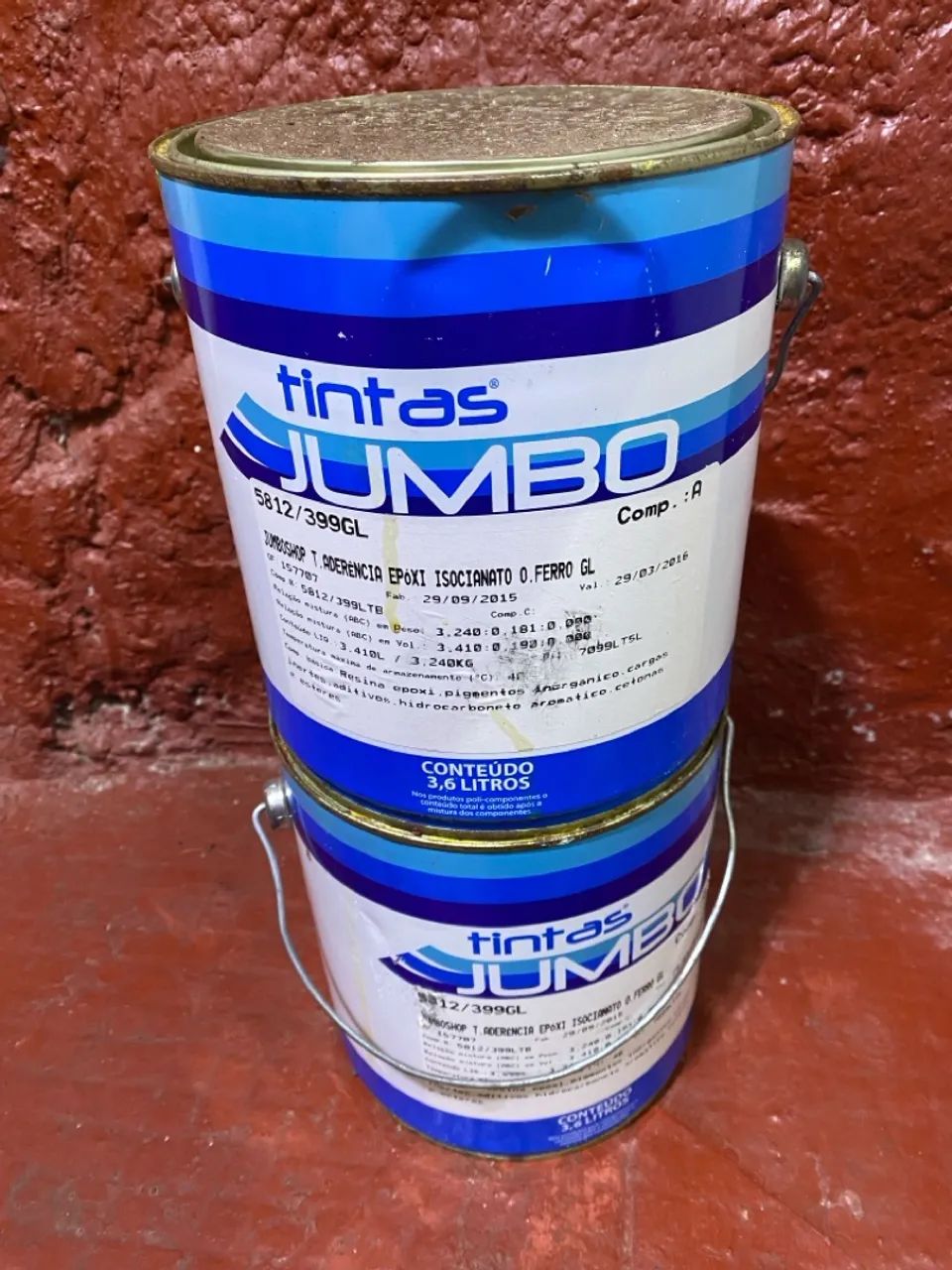 Tinta vermelha 
