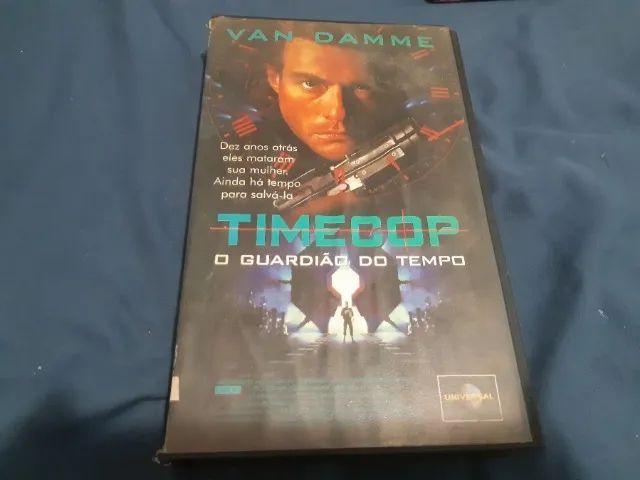 Fita VHS filme Timecop - O Guardião do Tempo - Foto 4