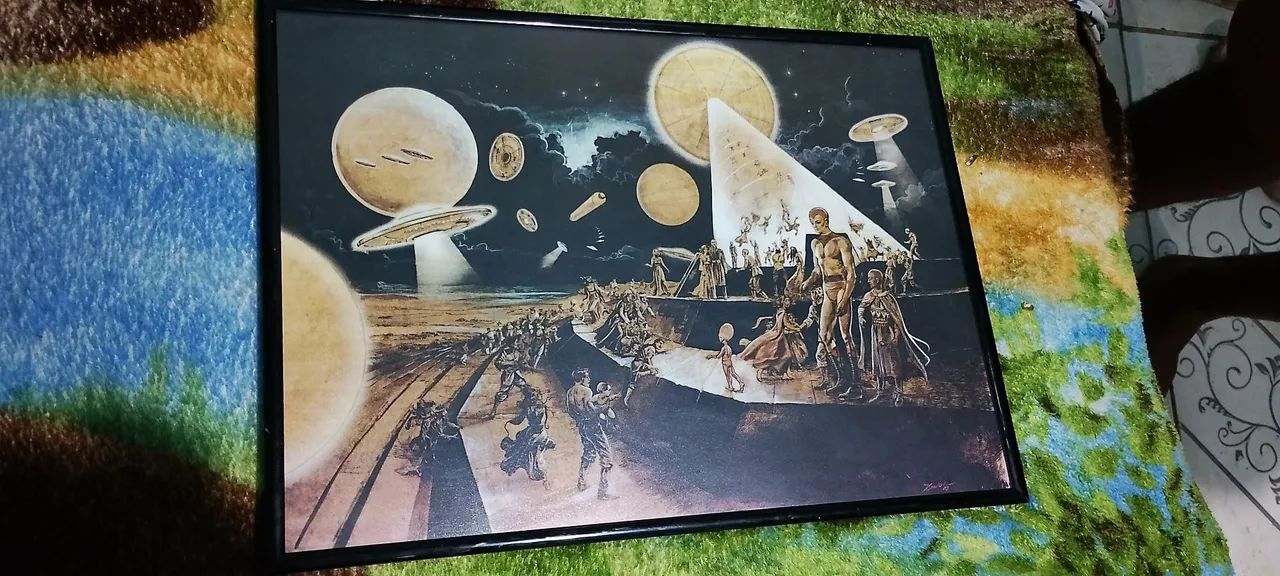 Quadro astronauta . Lindo - Foto 4
