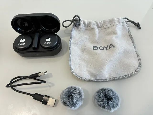 Microfone de lapela sem fio BOYA Omic-U. 2.4GHz USB-C . - Foto 2