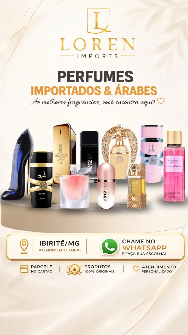 Perfumes Importados e Árabes Originais
