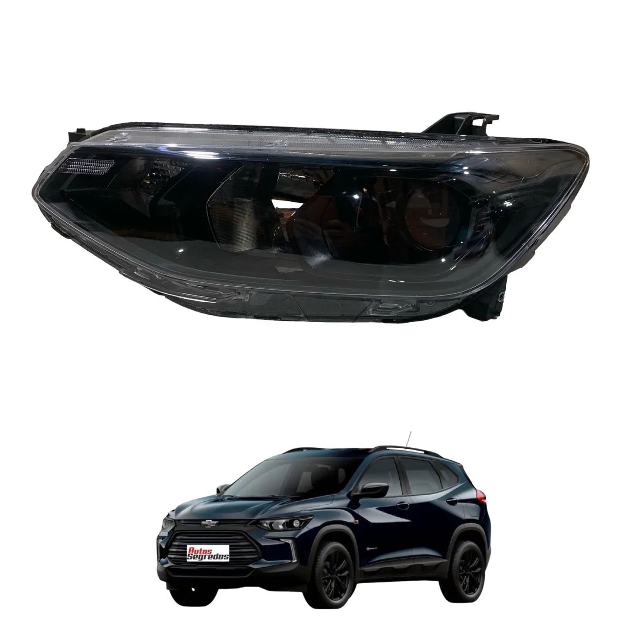 Farol Esquerdo Chevrolet Tracker 2020 A 2024
