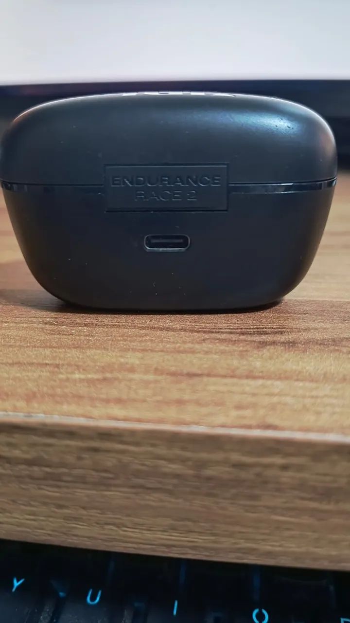 Fone De Ouvido Bluetooth JBL Endurance Race 2 Com Cancelamento De Ruído - Preto - Foto 2