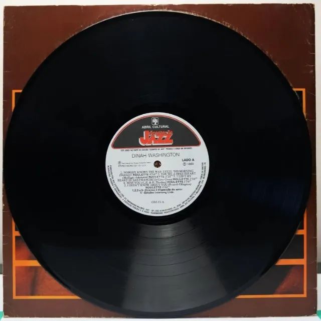 DISCO VINIL DINAH WASHINGTON - GIGANTES DO JAZZ - Foto 4