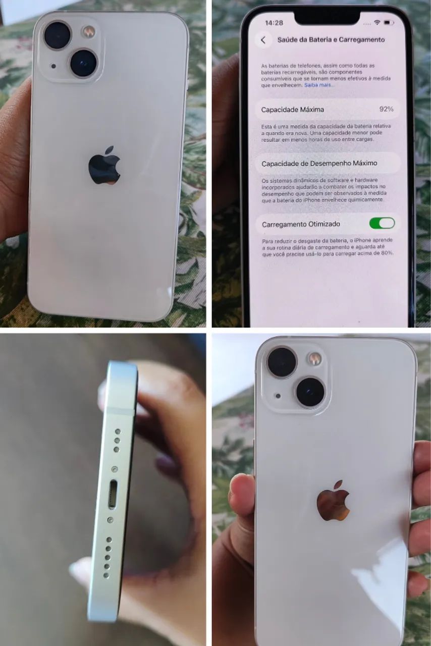 Vendo IPhone 13, 92% de bateria - Celulares e Smartphones