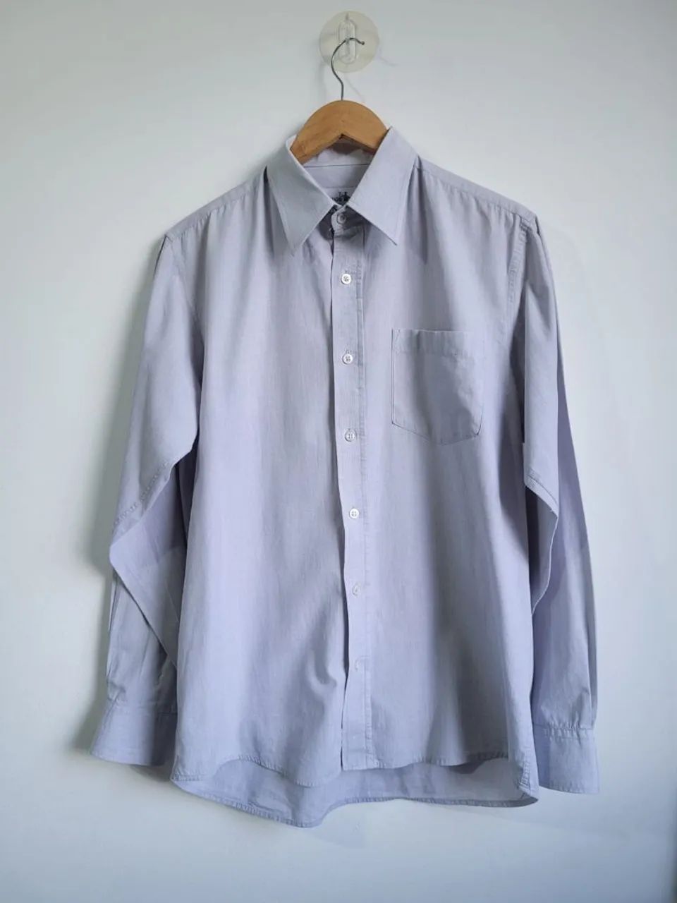 Camisa Cinza Claro Hugo Deleon Tam G