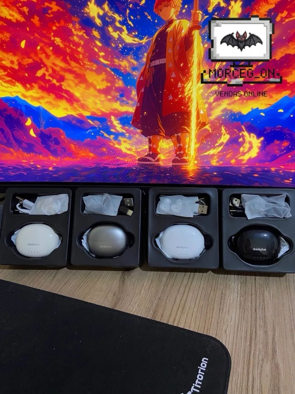 ? FONE LENOVO LP5 PRO ? BLUETOOTH 5.4, SEM FIO ? TWS ? BAIXA LATÊNCIA ? MICROFONE. - Foto 2