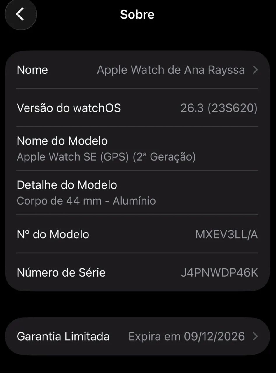 Apple Watch SE GPS (2 GERAÇÃO) - Foto 4