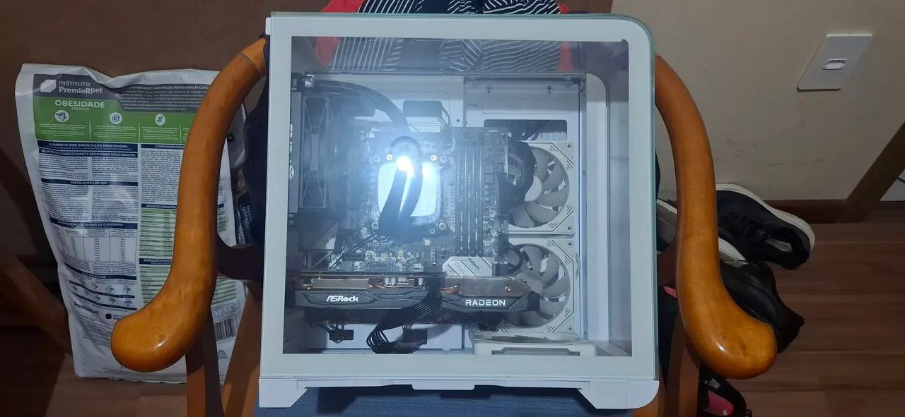 Cpu game raysen 7 com placa de vídeo de 8gb - Foto 5