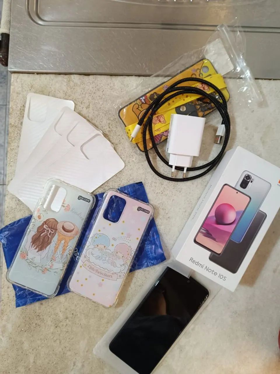 Vendo Celular Redmi Note 10s Estado de Novo - Foto 2