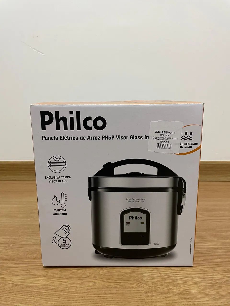 Panela de Arroz Elétrica 5 Xícaras Philco PH5P