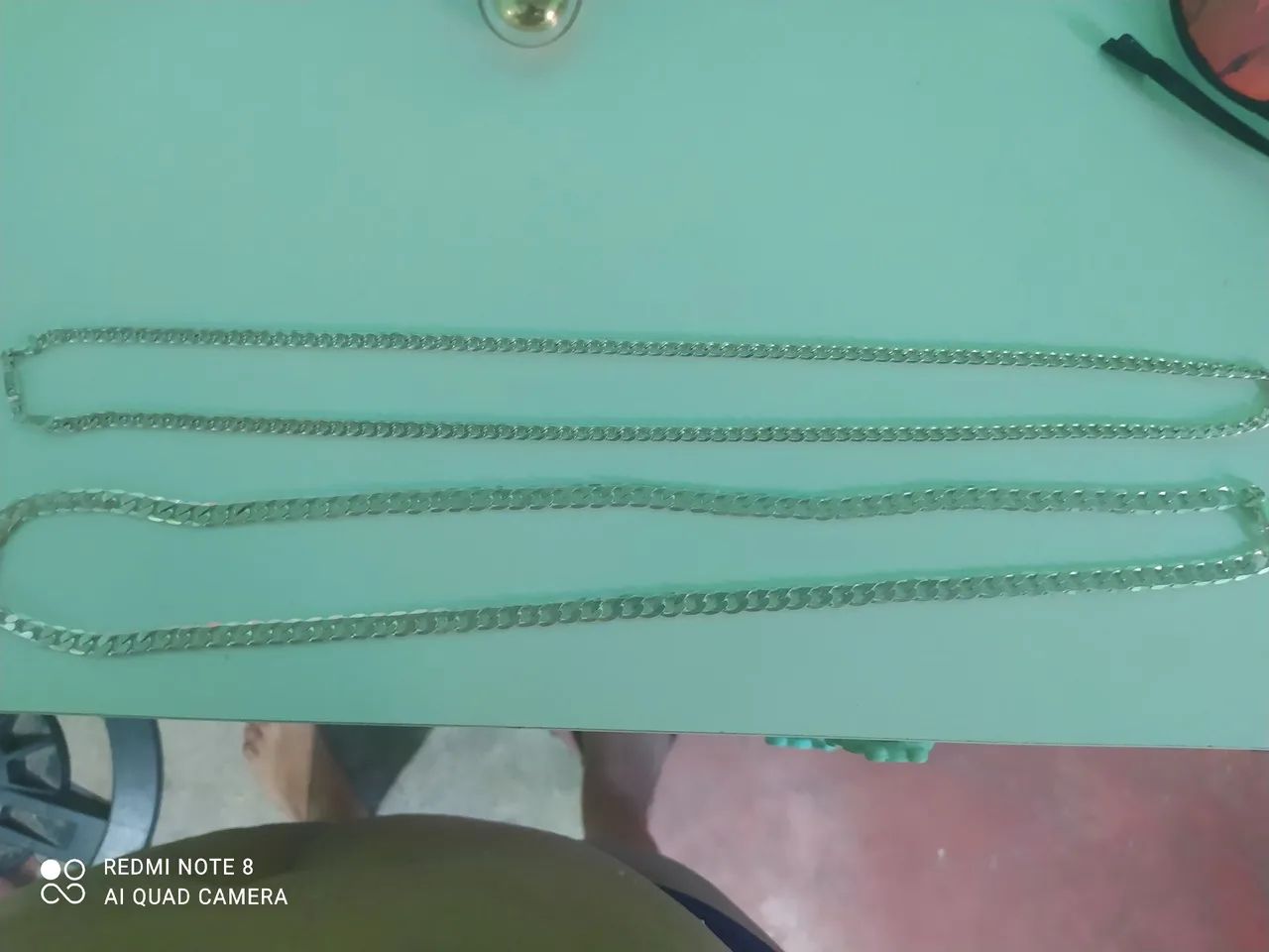 Cordão de prata pra vender ligeiro  - Foto 4