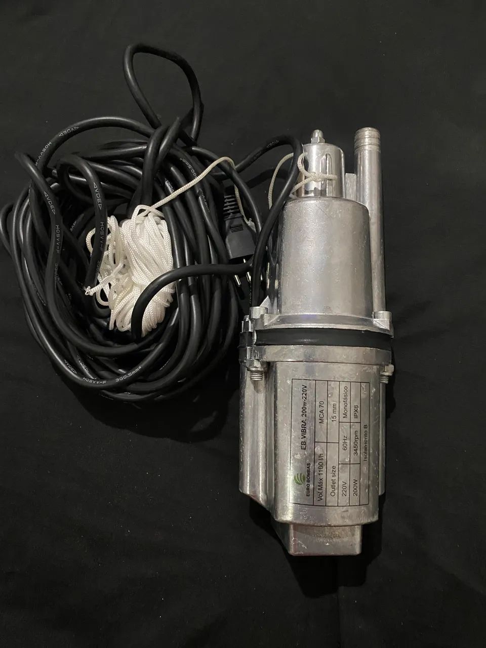 Bomba submersa sapo poço 200w