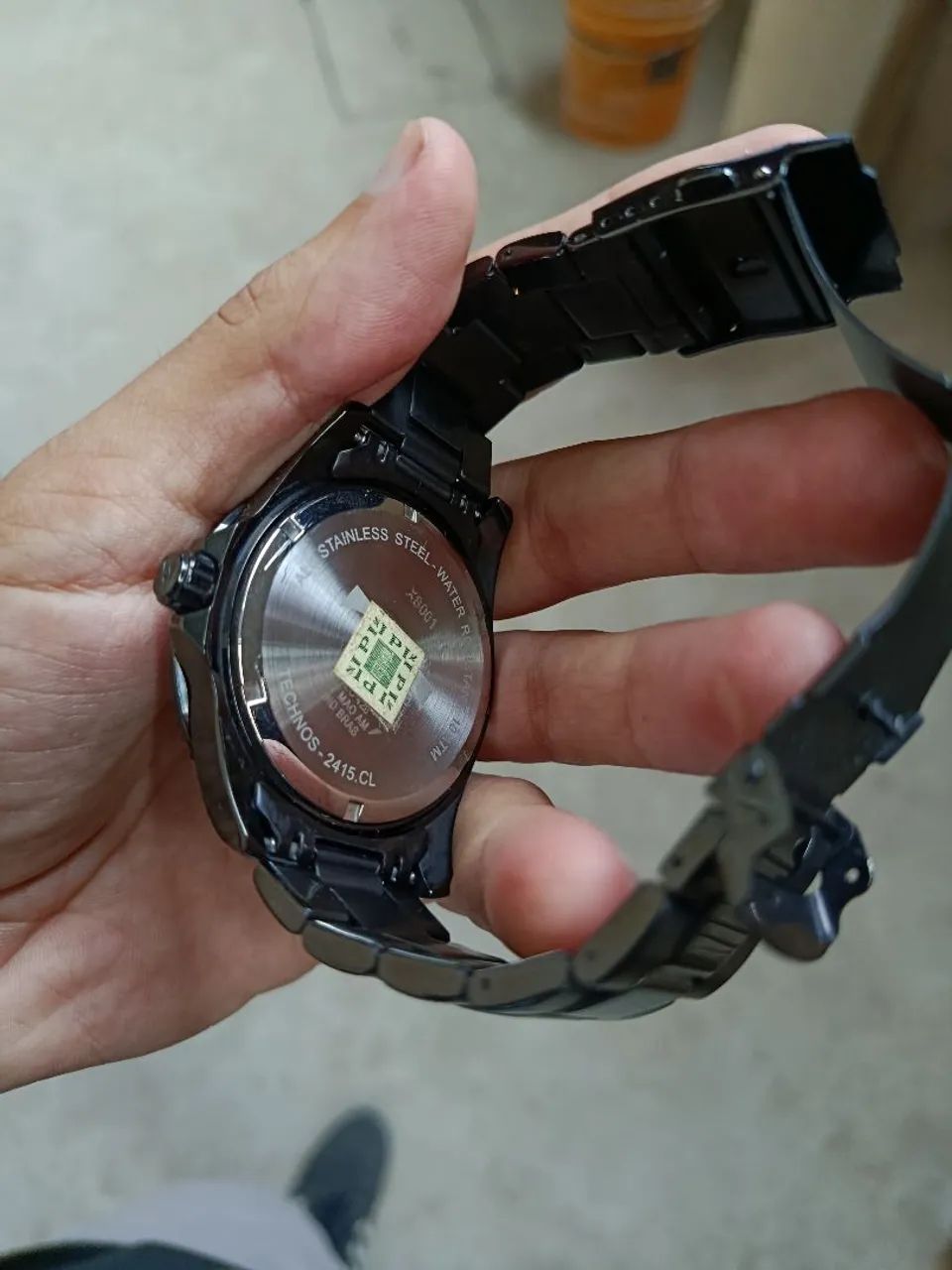 Relógio Technos Skymaster 2415CL All Black, intacto ! - Foto 4