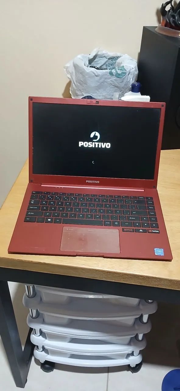 Notebook Positivo Vermelho - Compacto - Foto 2