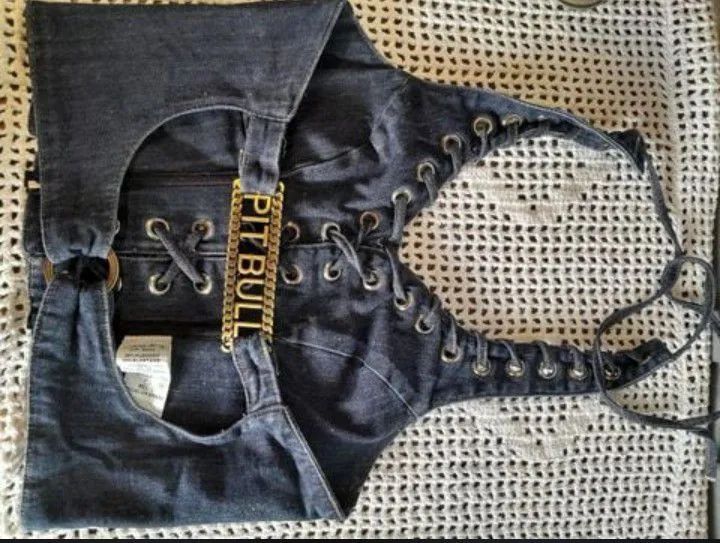 cropped  jeans pit bull - Foto 2