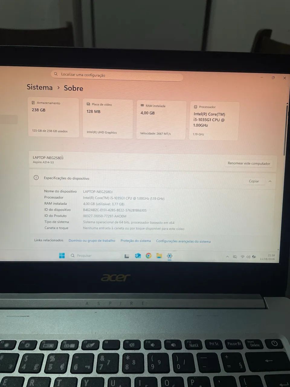 Notebook Acer Intel Core i5 - Foto 3