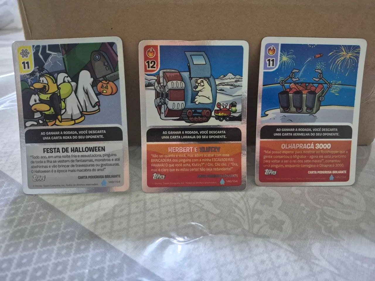 Cartas club penguin - avulsas