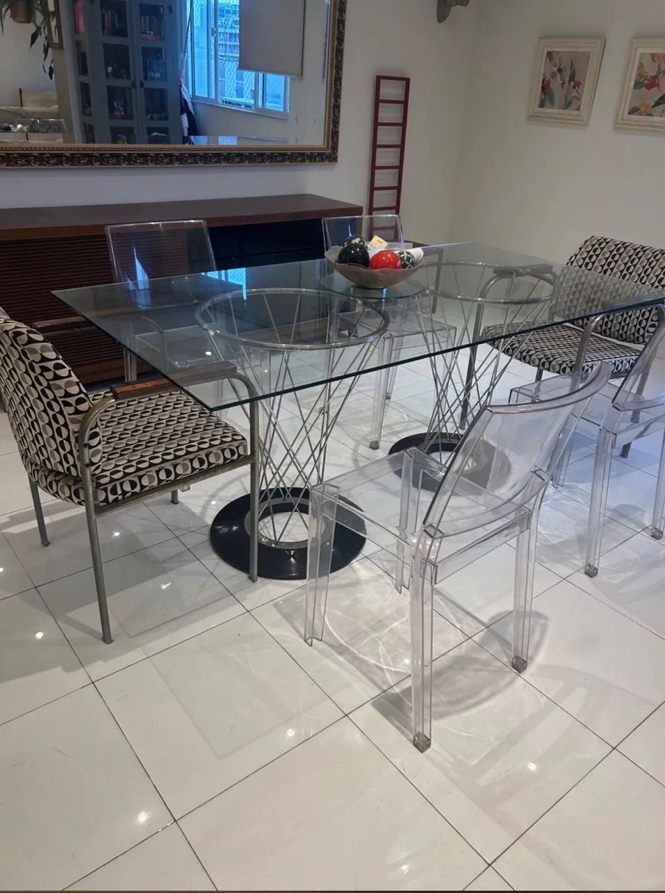 Mesa de jantar Isamu Noguchi Cyclone - Foto 2