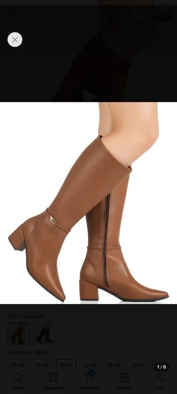 Vendo bota Nova 
