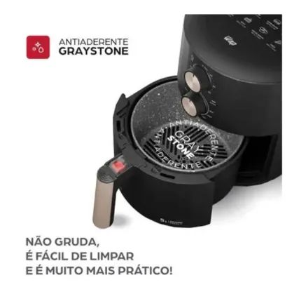 Wap Air Fryer Grand Family Cozinha Fritadeira Elétrica 5l 1500w - Foto 6